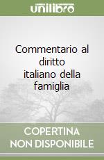 Commentario al diritto italiano della famiglia libro