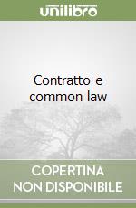 Contratto e common law libro