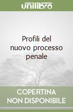 Profili del nuovo processo penale libro