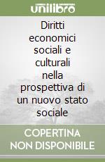 Diritti economici sociali e culturali nella prospettiva di un nuovo stato sociale libro