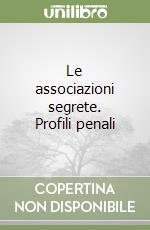 Le associazioni segrete. Profili penali