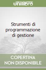 Strumenti di programmazione di gestione libro