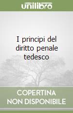 I principi del diritto penale tedesco libro