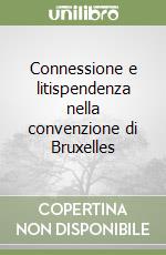 Connessione e litispendenza nella convenzione di Bruxelles libro