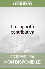 La capacità contributiva libro