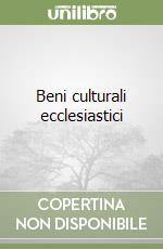 Beni culturali ecclesiastici libro