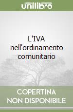 L'IVA nell'ordinamento comunitario libro