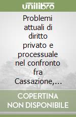 Problemi attuali di diritto privato e processuale nel confronto fra Cassazione, foro e dottrina libro