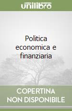 Politica economica e finanziaria (1)