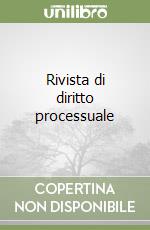 Rivista di diritto processuale libro
