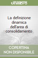 La definizione dinamica dell'area di consolidamento libro