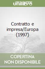 Contratto e impresa/Europa (1997) (1) libro