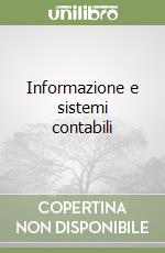 Informazione e sistemi contabili