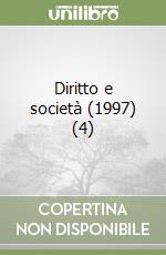 Diritto e società (1997) (4) libro