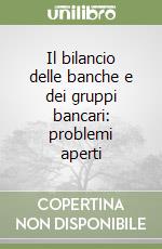 Il bilancio delle banche e dei gruppi bancari: problemi aperti libro