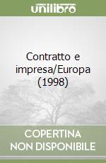 Contratto e impresa/Europa (1998) (1) libro