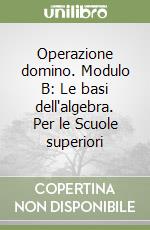 Operazione domino. Modulo B: Le basi dell'algebra. Per le Scuole superiori libro