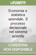 Economia e statistica aziendale. Il processo decisionale nel sistema azienda libro