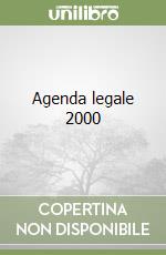 Agenda legale 2000 libro