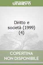 Diritto e società (1999) (4) libro