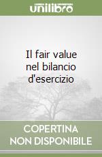 Il fair value nel bilancio d'esercizio libro