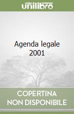 Agenda legale 2001 libro