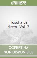 Filosofia del diritto. Vol. 2 libro