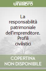 La responsabilità patrimoniale dell'imprenditore. Profili civilistici