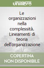 Le organizzazioni nella complessità. Lineamenti di teoria dell'organizzazione