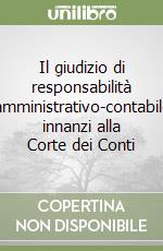 Il giudizio di responsabilità amministrativo-contabile innanzi alla Corte dei Conti