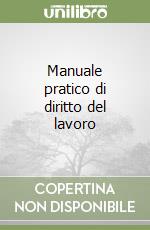 Manuale pratico di diritto del lavoro libro