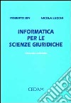 Informatica per le scienze giuridiche libro