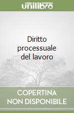 Diritto processuale del lavoro libro