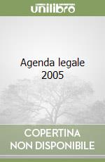 Agenda legale 2005 libro