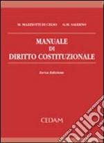 Manuale di diritto costituzionale libro