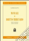 Manuale di diritto tributario. Parte generale libro