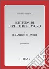 Istituzioni di diritto del lavoro (2) libro