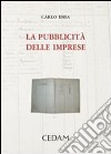 La pubblicità delle imprese libro