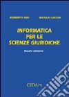 Informatica per le scienze giuridiche libro