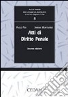 Atti di diritto penale libro