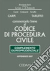 Commentario breve al Codice di procedura civile. Complemento giurisprudenziale. Appendice di aggiornamento 2007 libro