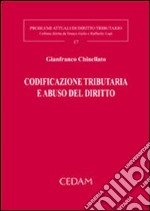 Codificazione tributaria e abuso del diritto libro