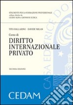 Corso di diritto internazionale privato libro