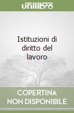 Istituzioni di diritto del lavoro (2) libro