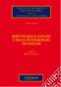 Diritto delle banche e degli intermediari finanziari libro