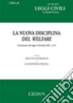 La nuova disciplina del welfare libro