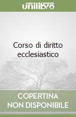 Corso di diritto ecclesiastico libro