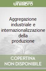 Aggregazione industriale e internazionalizzazione della produzione libro