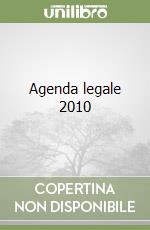 Agenda legale 2010 libro