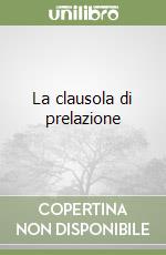 La clausola di prelazione libro